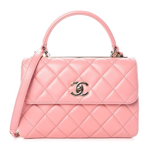 channel pink bag